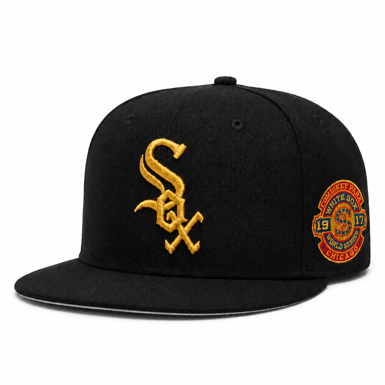Chicago White Sox 'Anniversary Celebration' Black Mitchell & Ness Adjustable Original Fit Snapback - Product Image