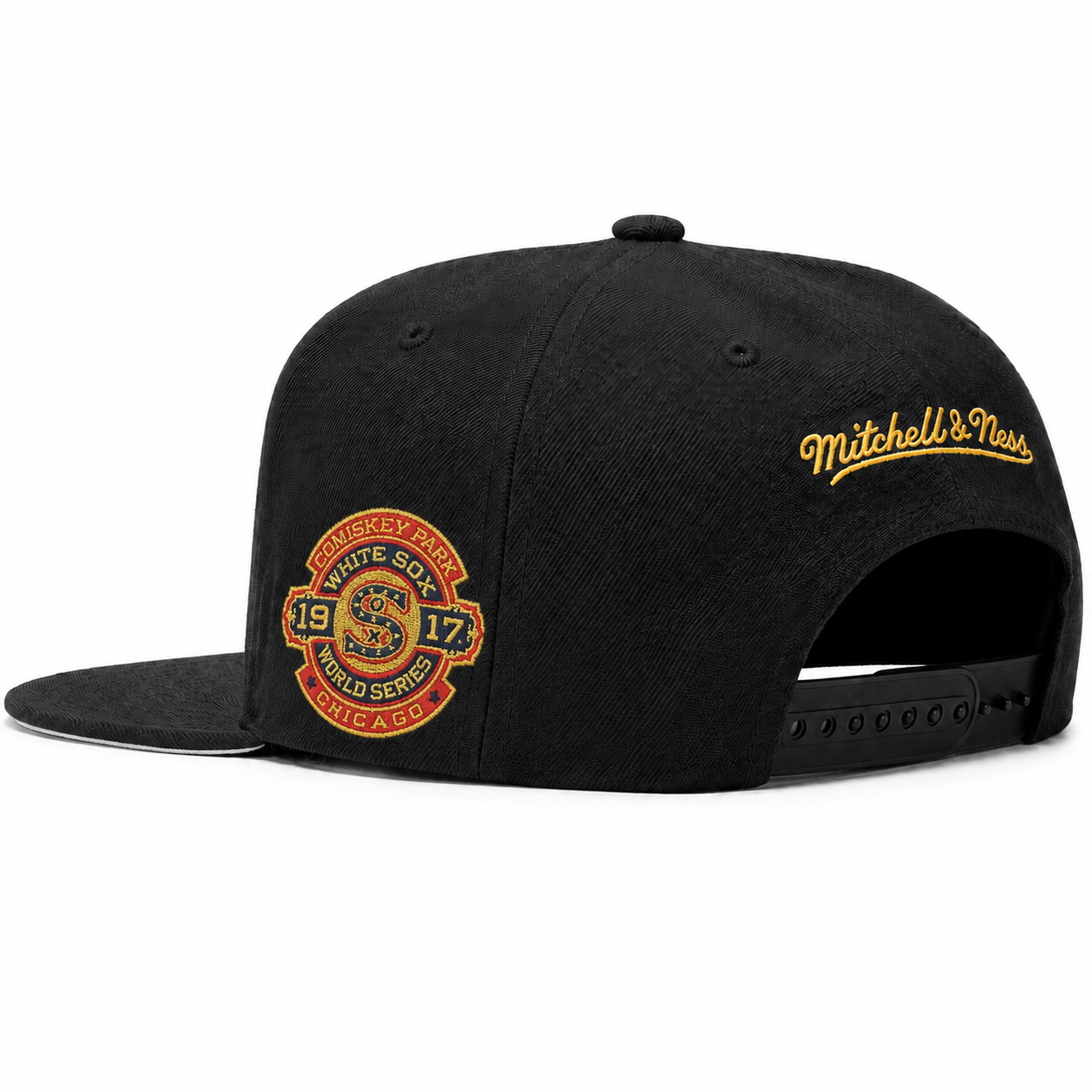 Chicago White Sox 'Anniversary Celebration' Black Mitchell & Ness Adjustable Original Fit Snapback - Product Image