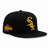 Chicago White Sox 'Anniversary Celebration' Black Mitchell & Ness Adjustable Original Fit Snapback