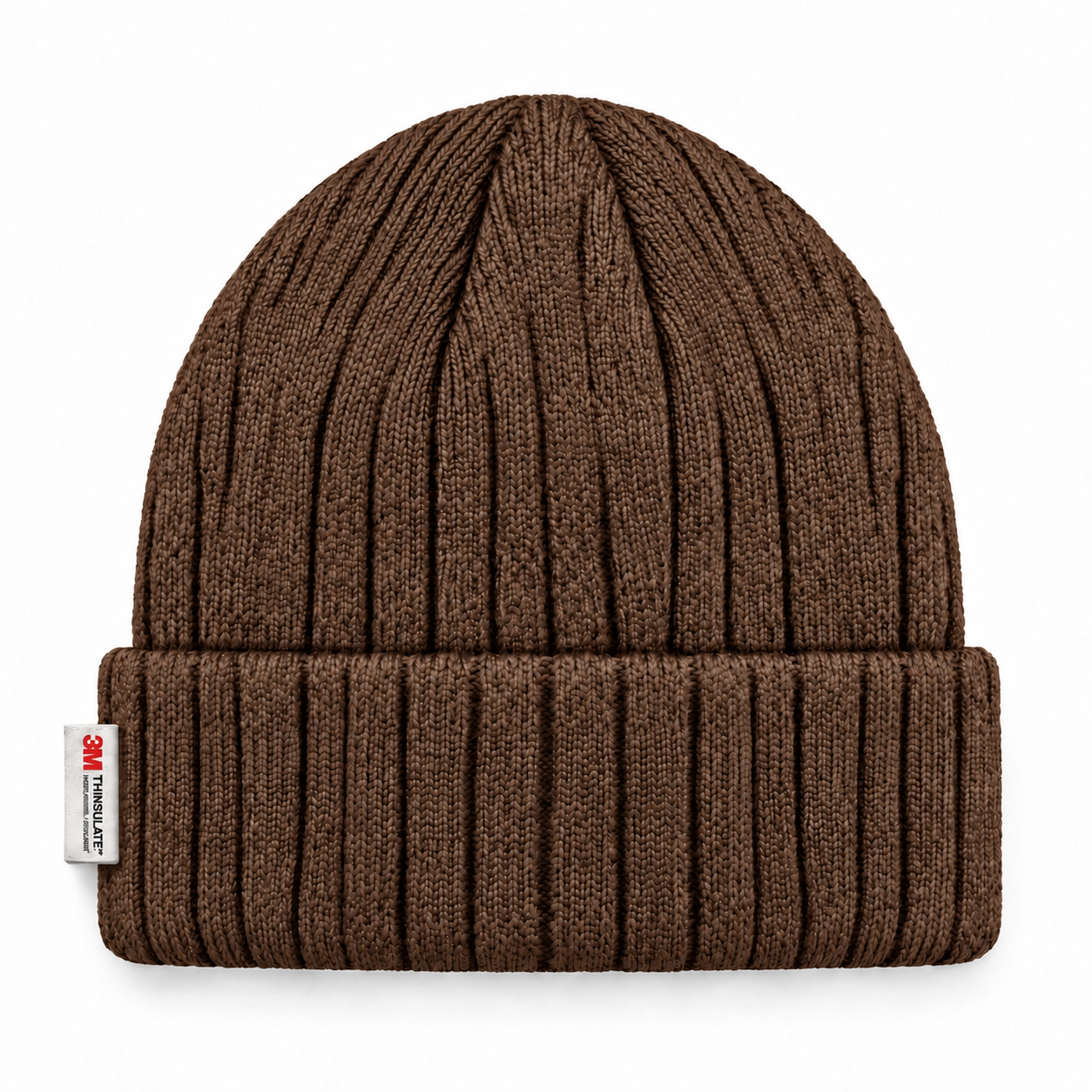 3M 40G Thinsulate Insulated Cuffed Knit Beanie - Delivery Brown - Product Image