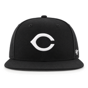 Cincinnati Reds '47 Brand Captain Adjustable Snapback - Black - Product Image