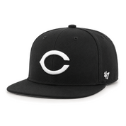Cincinnati Reds '47 Brand Captain Adjustable Snapback - Black - Product Image