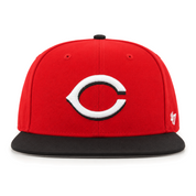 Cincinnati Reds '47 Brand Captain Adjustable Snapback - Red/Black - Product Image