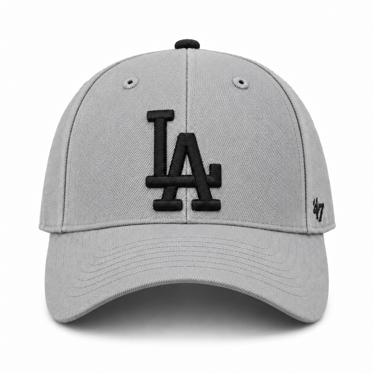 Los Angeles Dodgers '47 Brand MVP Adjustable Baseball Cap - Steel - Product Image