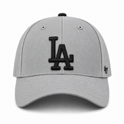 Los Angeles Dodgers '47 Brand MVP Adjustable Baseball Cap - Steel - Product Image