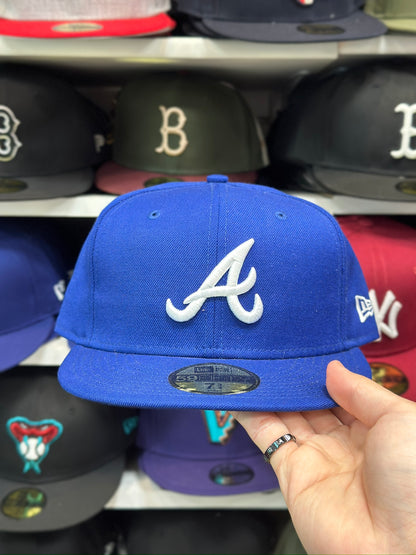 Atlanta Braves MLB Fitted Cap | New Era 59FIFTY Sized Cap | Blue