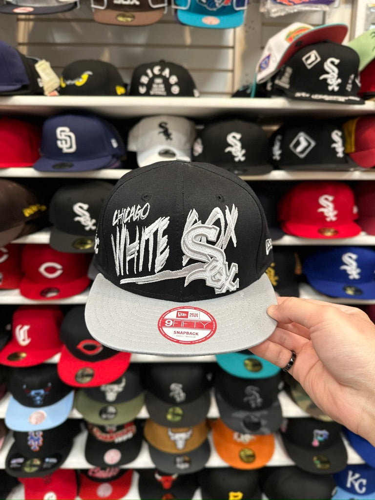 Chicago White Sox MLB Snapback | New Era 9FIFTY Adjustable Snap | Black/Gray