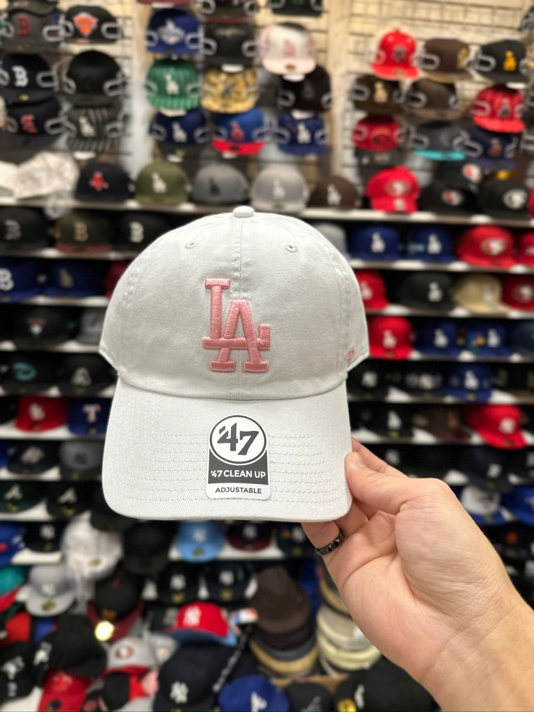 LA Dodgers MLB Dad Cap | '47 Brand Clean Up Adjustable Curve Hat | Color Options