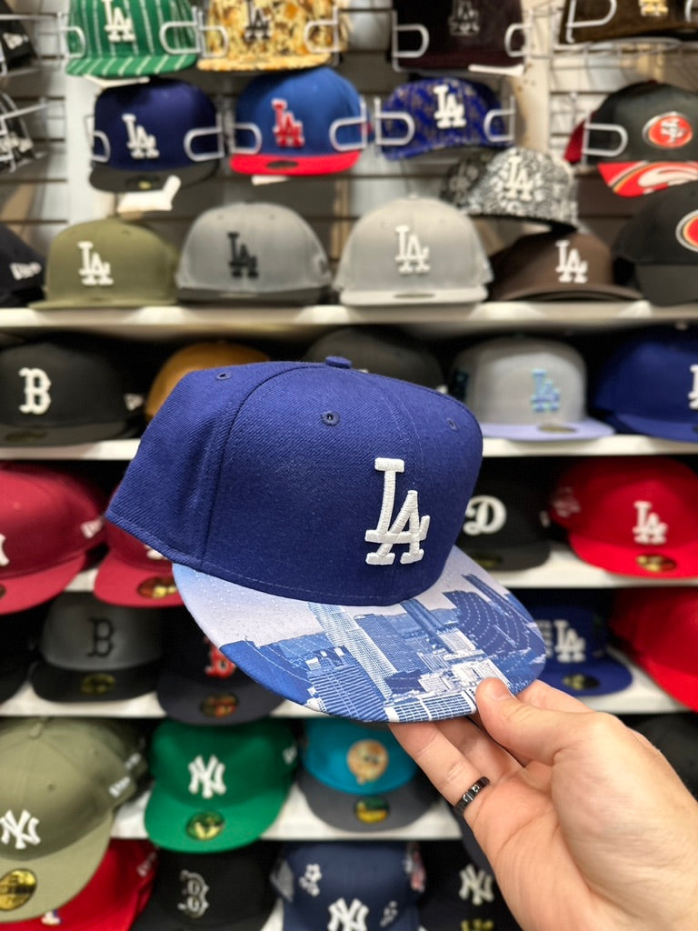 LA Dodgers MLB Vintage LA Downtown | New Era 59FIFTY Fitted Cap | Blue