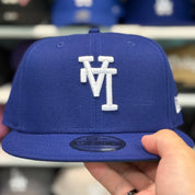 New Era Dodgers Upside Down Royal Blue 9FIFTY Snapback