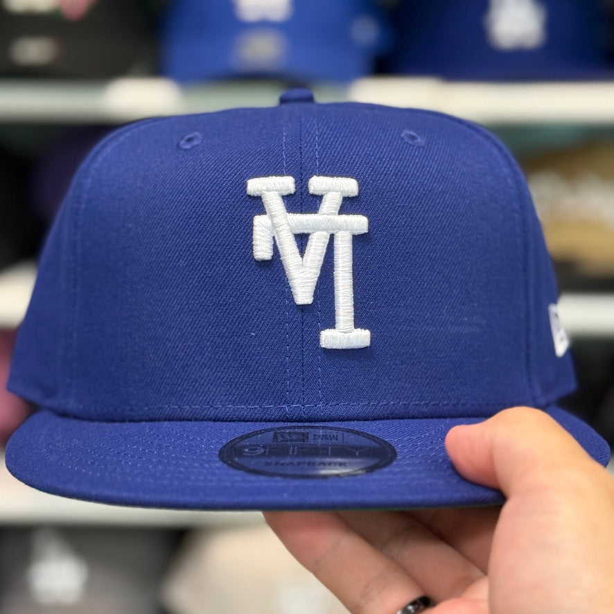 New Era Dodgers Upside Down Royal Blue 9FIFTY Snapback