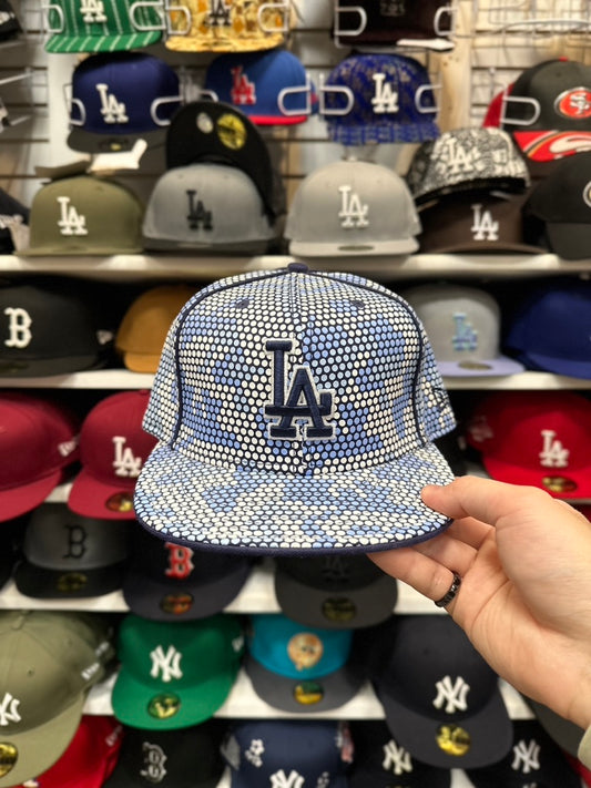 LA Dodgers MLB Vintage Digital Blue | New Era 59FIFTY Fitted | Blue