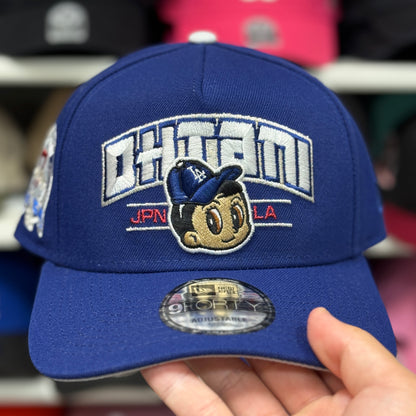 New Era Los Angeles Dodgers Shohei Ohtani 'JPN to LA' A-Frame 9FORTY Snapback Blue