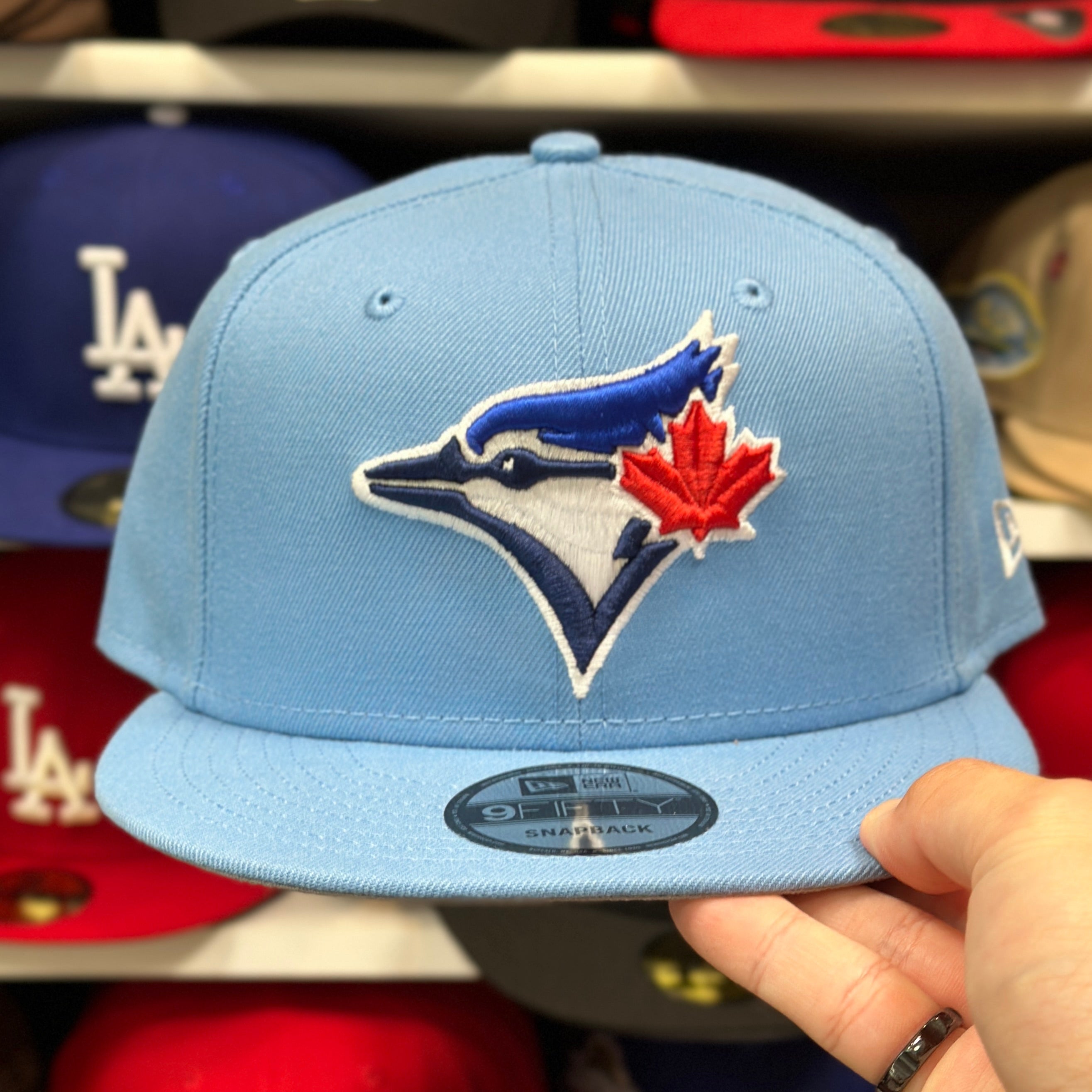 New Era Toronto Blue Jays Baby Blue 9FIFTY Snapback - Product Image