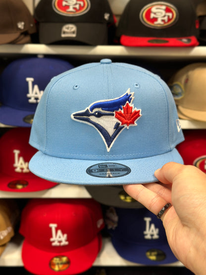 Toronto Blue Jays MLB Snapback | New Era 9FIFTY Adjustable Snap | Light Blue