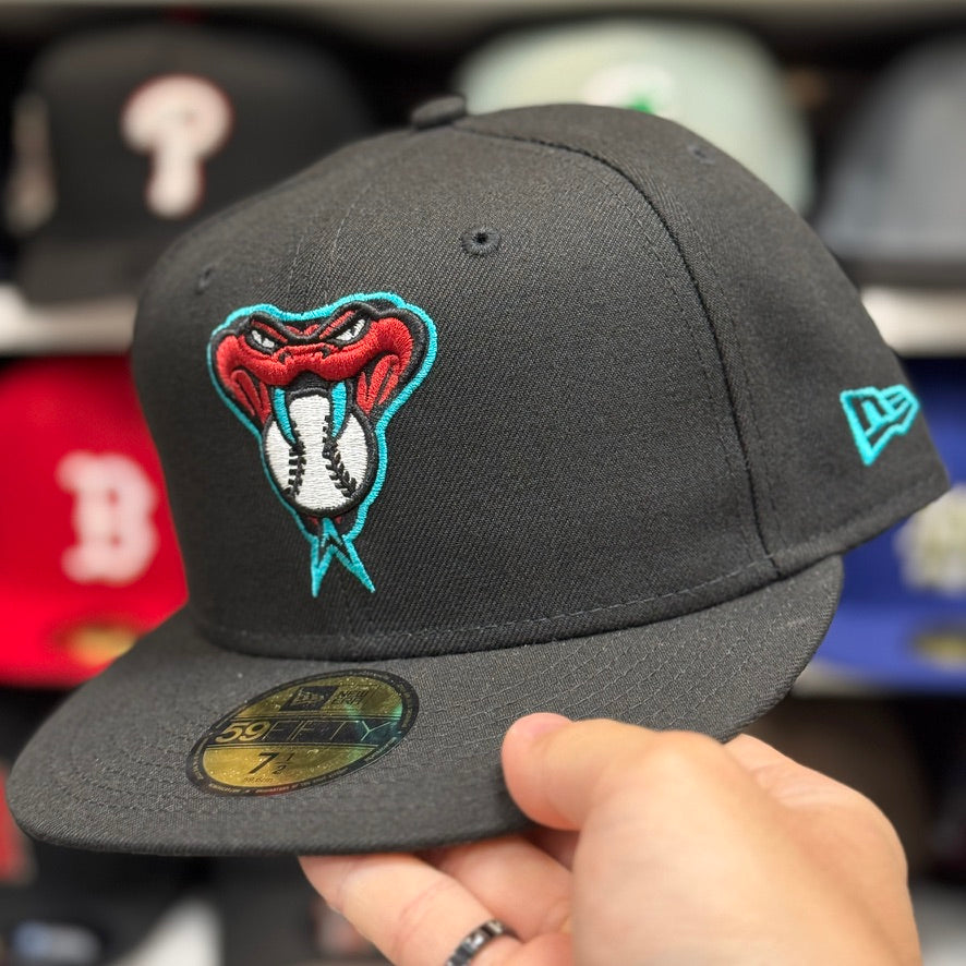 New Era Arizona Diamondbacks Black 59FIFTY Fitted Hat - Product Image