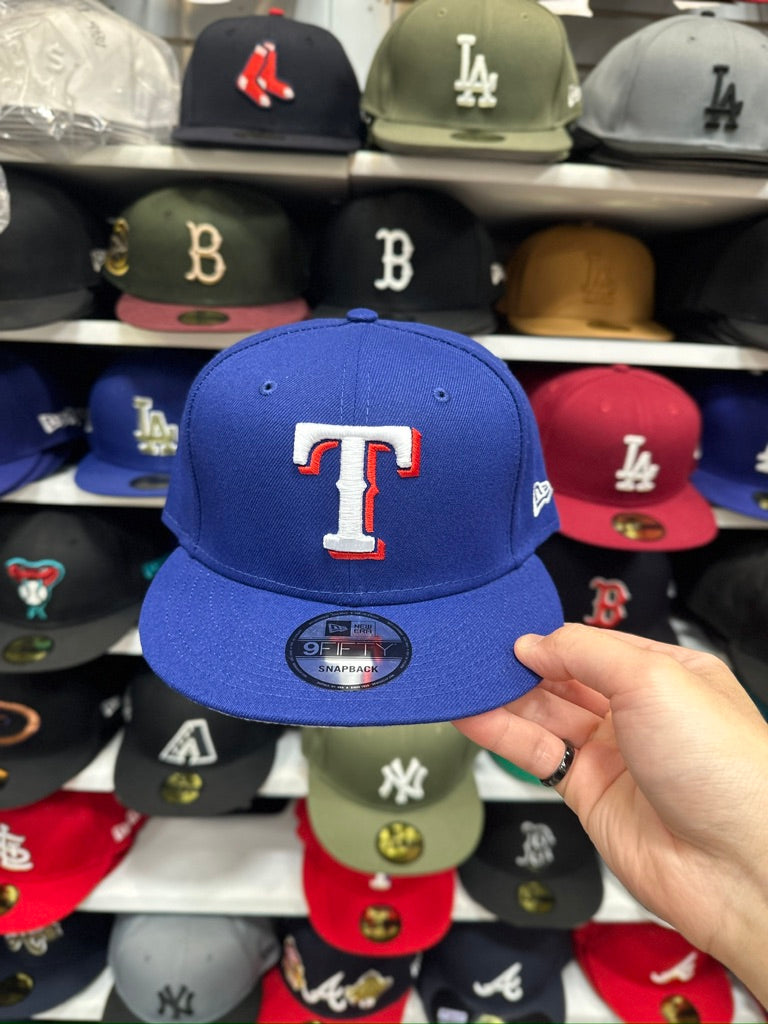 Texas Rangers MLB Snapback  | New Era 9FIFTY Adjustable Snap | Blue