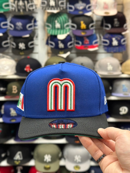 Mexico WBC World Baseball Classic | New Era 9FIFTY A-Frame Snapback | Blue/Black