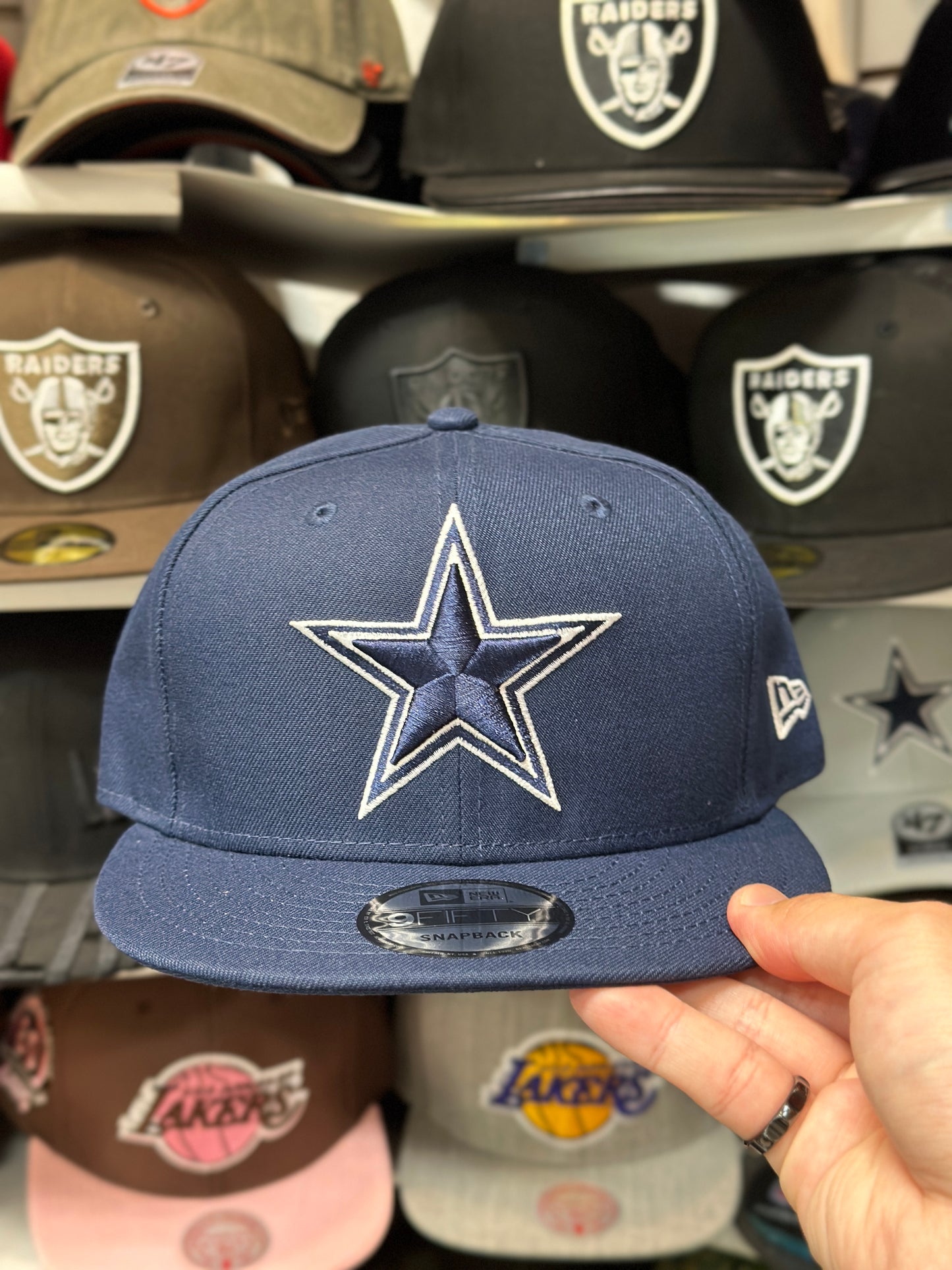 Dallas Cowboys NFL Snapback | Classic New Era 9FIFTY Adjustable Snap | Blue