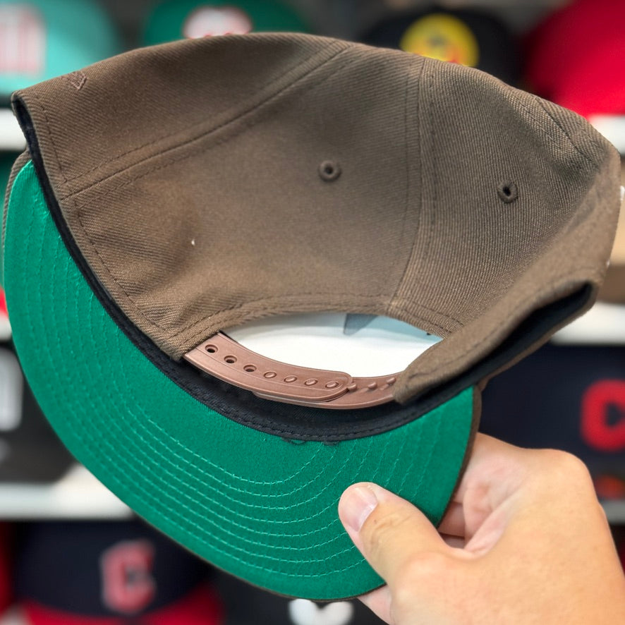 New Era Mexico World Baseball Classics Brown 9FIFTY Adjustable Snapback Hat