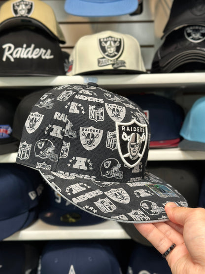 Oakland Raiders NFL Fitted Cap | Vintage Reebok | Black