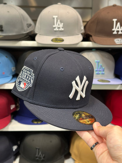 New York Yankees MLB Side Patch | New Era 59FIFTY Fitted Cap | Navy