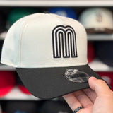 New Era Mexico World Baseball Classics A-Frame Chrome/Black 9FORTY Adjustable Snapback Hat