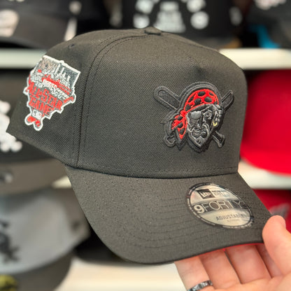 New Era Pittsburgh Pirates 'All Star Game' A-Frame 9FORTY Snapback Black/Red Under Brim