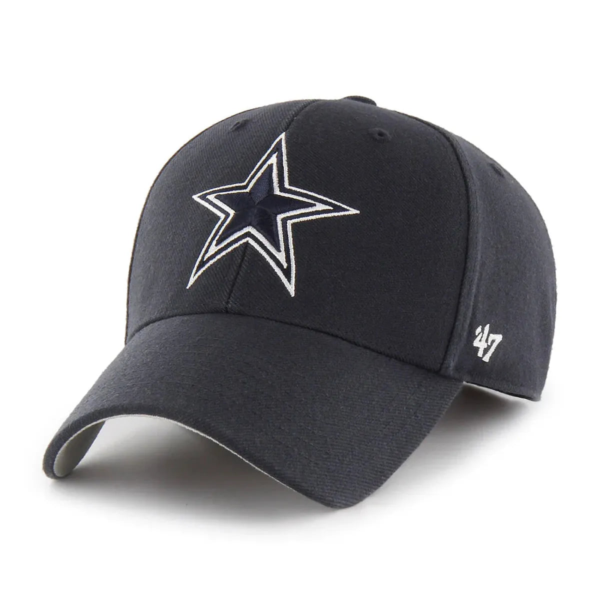 Dallas Cowboys '47 Brand MVP Adjustable Baseball Cap - Dark Blue - Product Image
