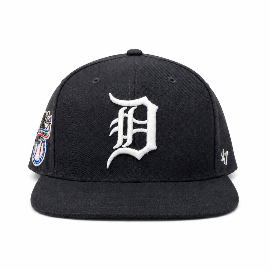Detroit Tigers '47 Brand Captain Adjustable Snapback - Navy/White - Product Image