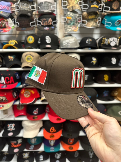 Mexico WBC World Baseball Classic | New Era 9FIFTY A-Frame Snapback | Brown