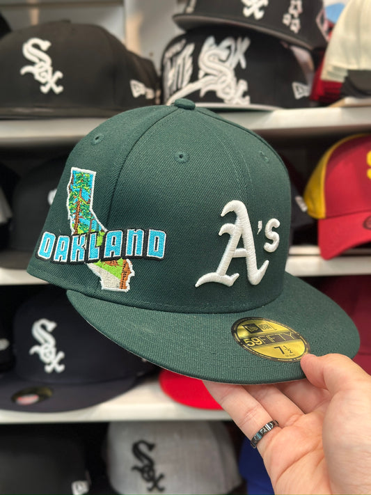 Oakland Athletics MLB Oakland State | New Era 59FIFTY Fitted | Green