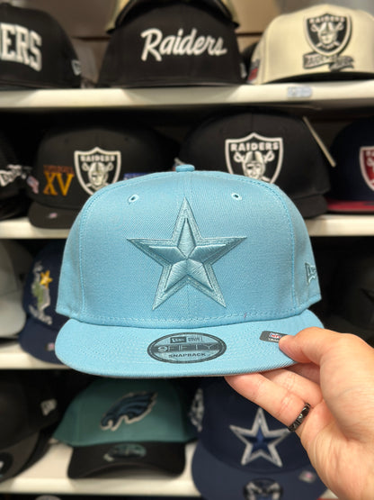 Dallas Cowboys NFL Monochrome Snapback | New Era 9FIFTY Adjustable Snap | Color Options