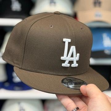 New Era Los Angeles Dodgers Brown 9FIFTY Snapback - Product Image