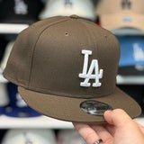 New Era Los Angeles Dodgers Brown 9FIFTY Snapback