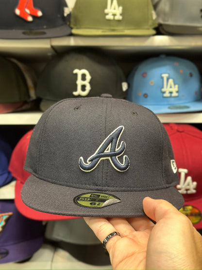 Atlanta Braves MLB Vintage Cap | New Era 59FIFTY Fitted Cap | Dark Blue