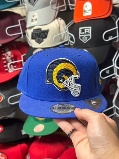 LA Rams NFL Snapback | New Era 9FIFTY Adjustable Snap | Blue