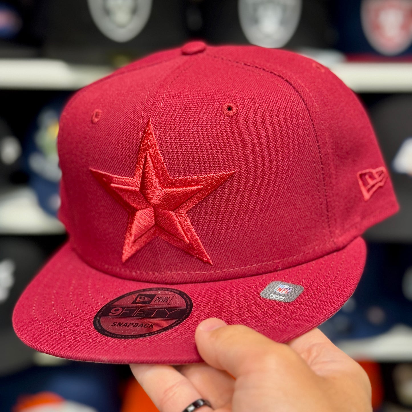New Era Dallas Cowboy 9FIFTY Snapback Hat | Maroon