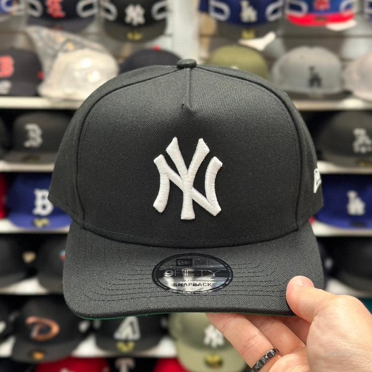 New Era New York Yankees A-Frame Black 9FIFTY Snapback - Product Image