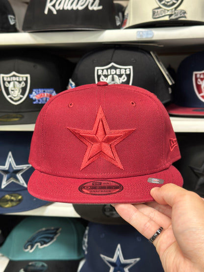 Dallas Cowboys NFL Monochrome Snapback | New Era 9FIFTY Adjustable Snap | Color Options