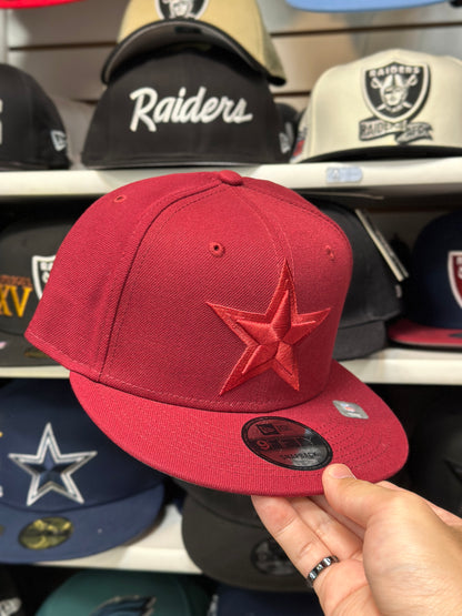 Dallas Cowboys NFL Monochrome Snapback | New Era 9FIFTY Adjustable Snap | Color Options