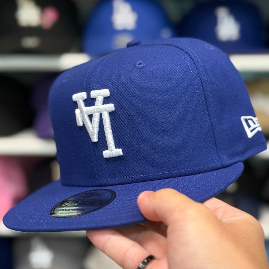 New Era Dodgers Upside Down Royal Blue 9FIFTY Snapback