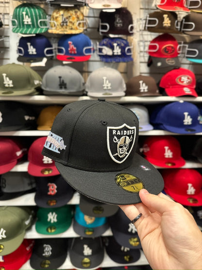 Las Vegas Raiders NFL Super Bowl | New Era 59FIFTY Fitted Cap | Black