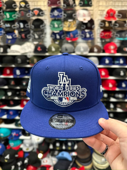 LA Dodgers MLB World Series Championship | New Era 59FIFTY Fitted Cap | Blue