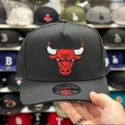 New Era Chicago Bulls A-Frame Black 9FIFTY Snapback - Product Image