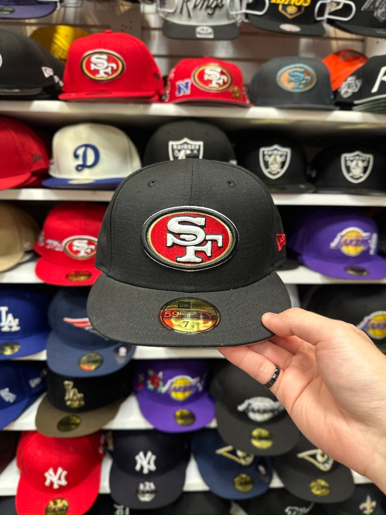 San Francisco 49ers NFL | Classic New Era 59FIFTY Fitted & 9FIFTY Snapback | Black