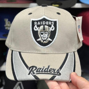 Oakland Raiders Reebok Vintage Ball Cap | Gray - Product Image