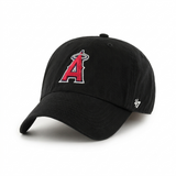 *Check Logo Color* Los Angeles Angels '47 Brand Clean Up Adjustable Dad Cap - Black