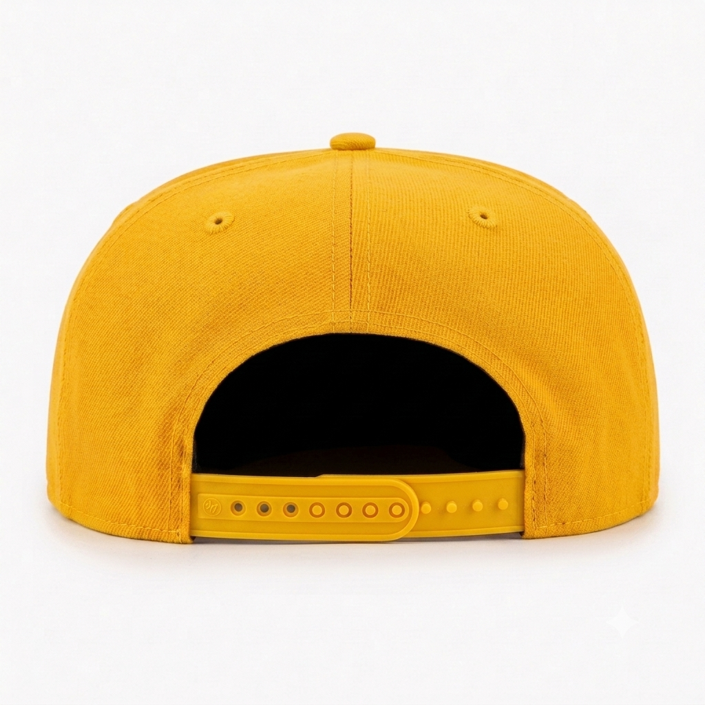 Los Angeles Dodgers Script '47 Brand Captain Adjustable Snapback - Yellow - Product Image