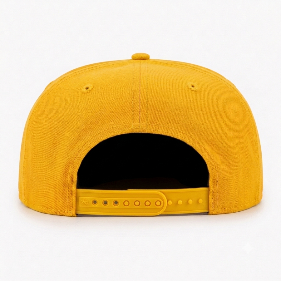 Los Angeles Dodgers Script '47 Brand Captain Adjustable Snapback - Yellow - Product Image